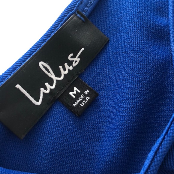 Lulu’s mini royal blue dress 💙 - Picture 3 of 6